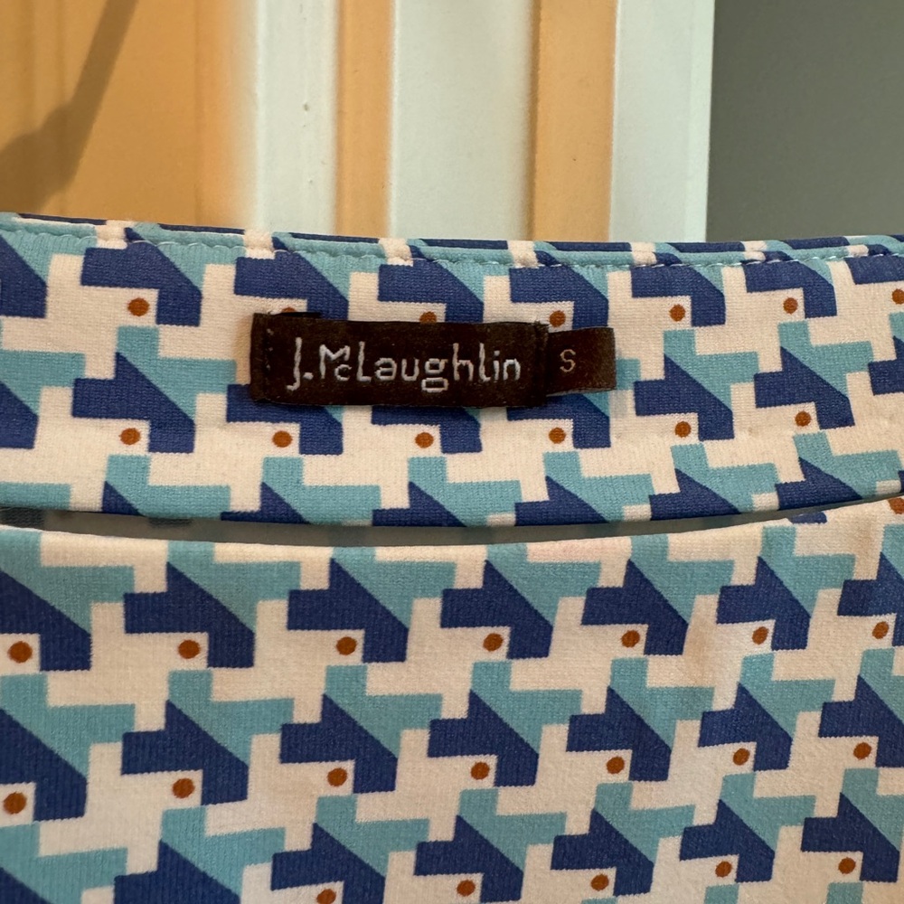 I. McLaughlin tie cinch waist dress